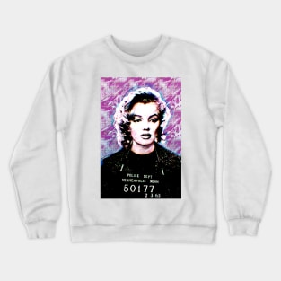 Marilyn Monroe Mugshot Crewneck Sweatshirt